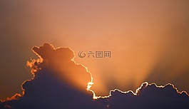 太陽(yáng),天空,云