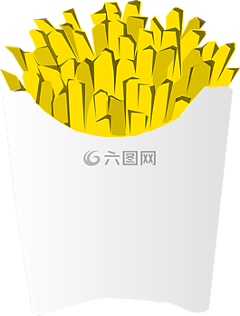法式炸薯條,錐,快餐