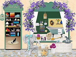 店,浴,bathshop