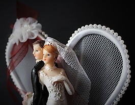 新娘和新郎,婚禮,結(jié)婚