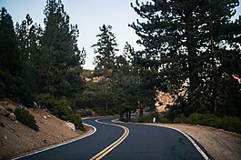 路,折彎,曲線