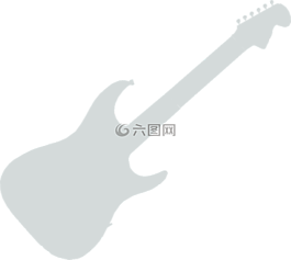 吉他,電,側(cè)影