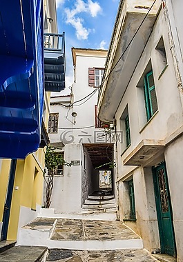 希臘,skopelos,喬拉