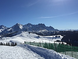 冬季全景,全景,景觀