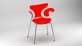 椅子,3d,家具
