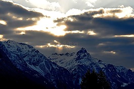 景觀,山,山峰