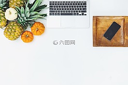 菠萝,甜点,开胃菜