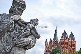 林堡,大教堂,limburger dom
