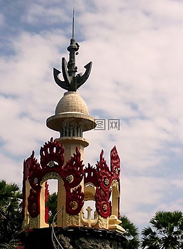 紀(jì)念碑,巴厘島,印度尼西亞