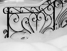 雪,冬天,自然