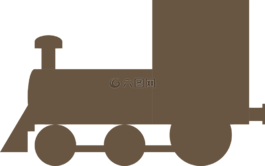 機(jī)車,側(cè)影,符號