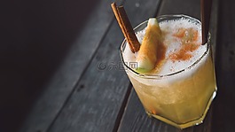 雞尾酒,喝,泡沫
