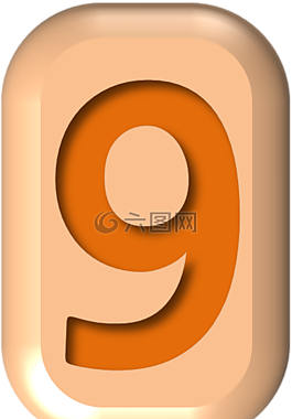 數(shù)字,按鈕,形狀