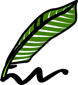 羽毛,寫作,墨水