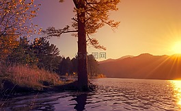 自然,景觀,河