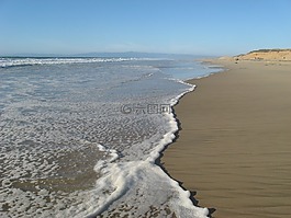 岸,海洋,沙