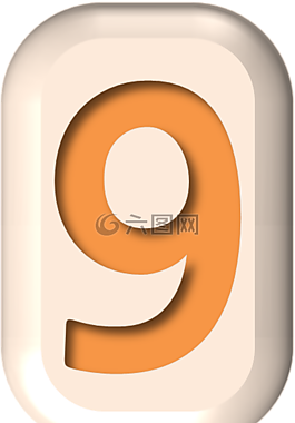 數(shù)字,按鈕,形狀