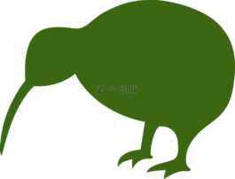 獼猴桃,側(cè)影,鳥
