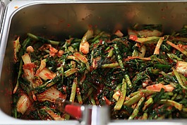 泡菜的照片,食品攝影,韓國食品