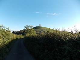 格拉斯顿伯里 tor,自然景观,英格兰