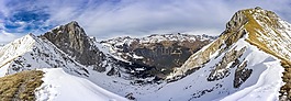 雪覆蓋,山,雪