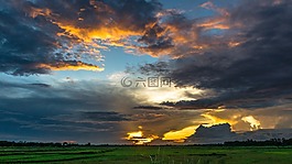 自然,天空,綠色