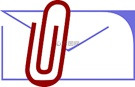 附件,信封,剪輯