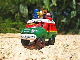 卡車,玩具,叢林