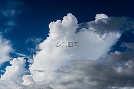 藍色的天空,云,cloudporn