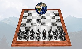 棋,自然,世界