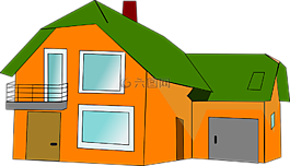 房子,住宅,陽(yáng)臺(tái)