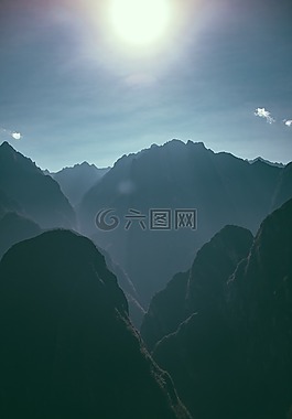 自然,景觀,山