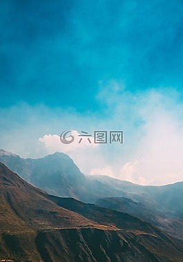 自然,景觀,山