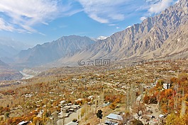 巴基斯坦,山,旅行