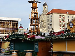 大型圣誕金字塔,德累斯頓 striezelmarkt 2012,德累斯頓