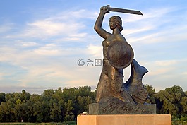 華沙,警笛,美人魚