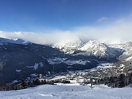 全景图,阿尔卑斯山,stok