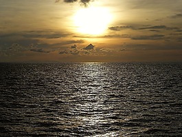 海洋,日落,泰國(guó)
