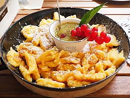 kaiserschmarrn,吃,美味
