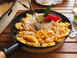 kaiserschmarrn,吃,美味