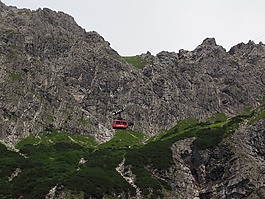 lünerseebahn,缆车,吊车