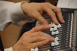 混音器,聲音工作室,編輯