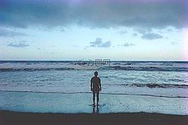 海洋,海,海灘