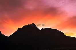 自然,景觀,山
