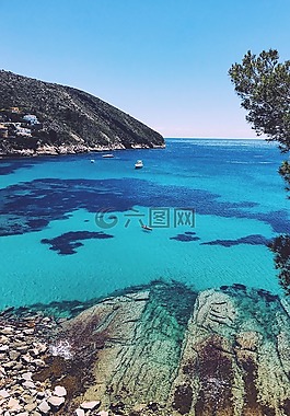 自然,景觀,海岸