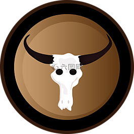 徽標(biāo),母牛,動物
