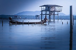 釣魚,生活方式,室外