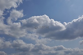 云,天空,積云