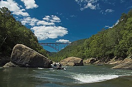 漂流,河,水