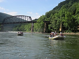 漂流,河,水